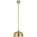 Visual Comfort Signature Canada - LED Pendant - Academy Barn Light - Hand-Rubbed Antique Brass- Union Lighting Luminaires Decor