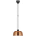 Visual Comfort Signature Canada - LED Pendant - Academy Barn Light - Matte Black- Union Lighting Luminaires Decor
