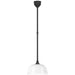 Visual Comfort Signature Canada - LED Pendant - Academy Barn Light - Matte Black- Union Lighting Luminaires Decor