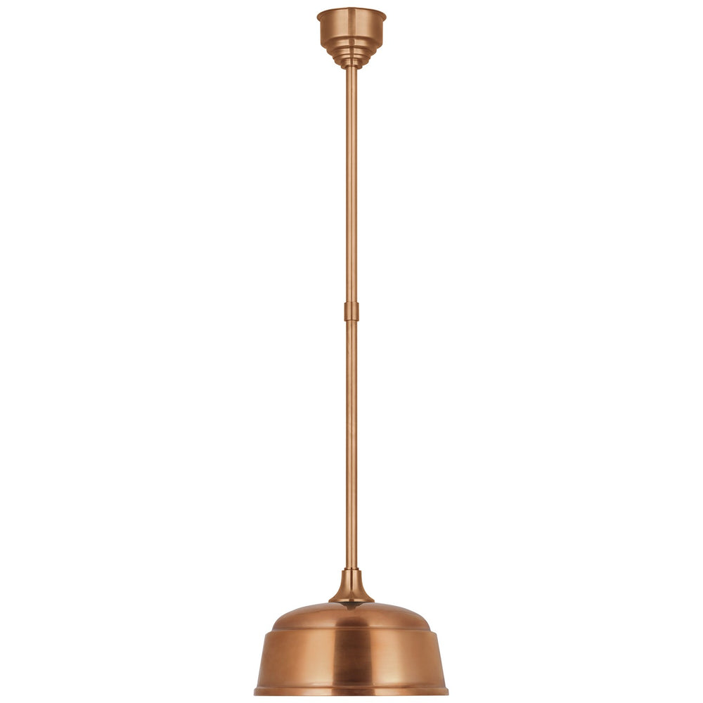 Visual Comfort Signature Canada - LED Pendant - Academy Barn Light - Soft Copper- Union Lighting Luminaires Decor
