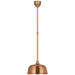 Visual Comfort Signature Canada - LED Pendant - Academy Barn Light - Soft Copper- Union Lighting Luminaires Decor