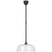 Visual Comfort Signature Canada - LED Pendant - Academy Barn Light - Matte Black- Union Lighting Luminaires Decor