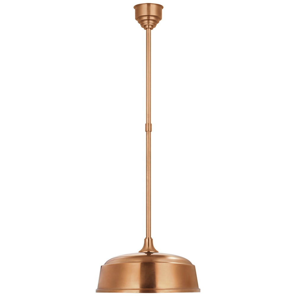 Visual Comfort Signature Canada - LED Pendant - Academy Barn Light - Soft Copper- Union Lighting Luminaires Decor