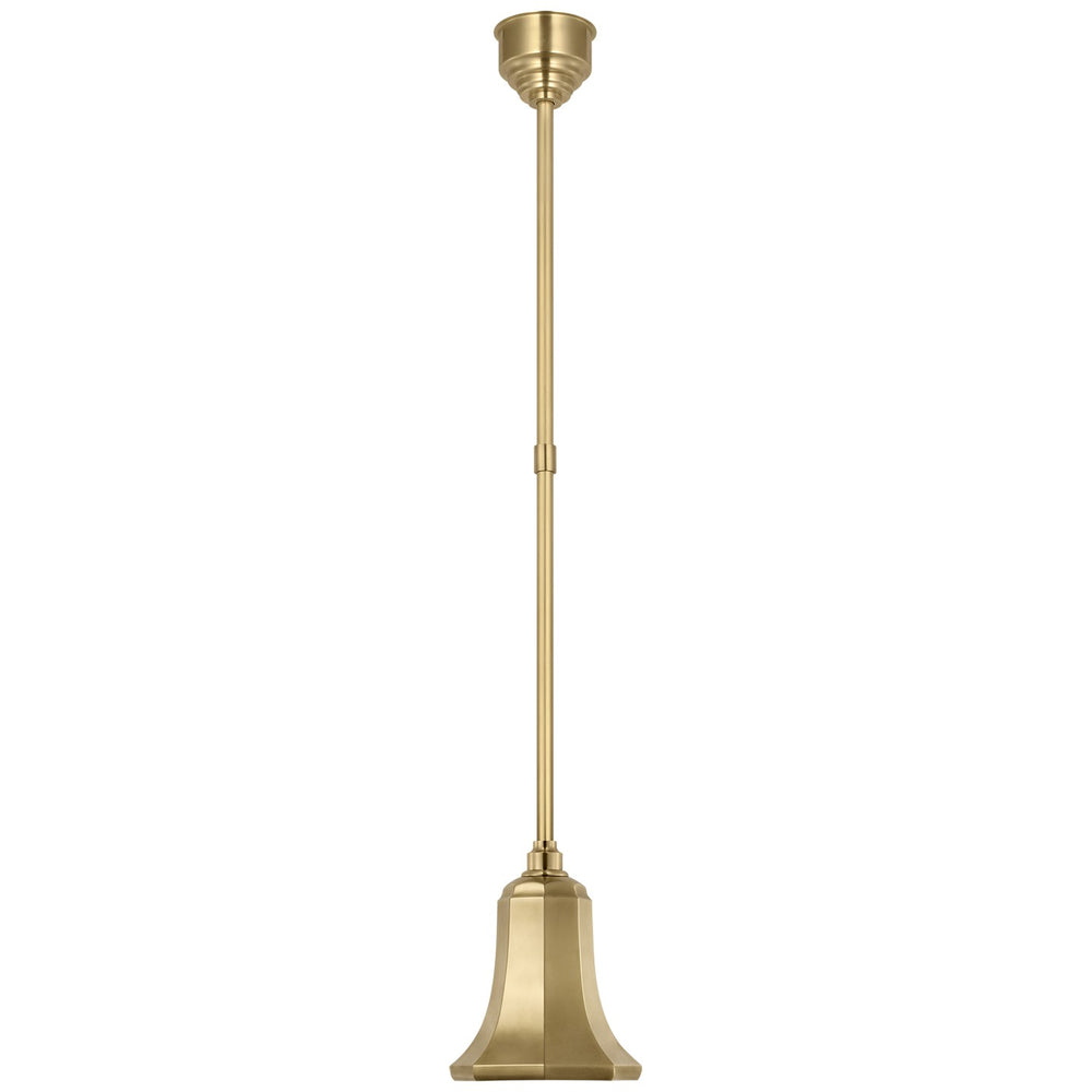 Visual Comfort Signature Canada - LED Pendant - Academy Barn Light - Hand-Rubbed Antique Brass- Union Lighting Luminaires Decor