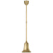 Visual Comfort Signature Canada - LED Pendant - Academy Barn Light - Hand-Rubbed Antique Brass- Union Lighting Luminaires Decor