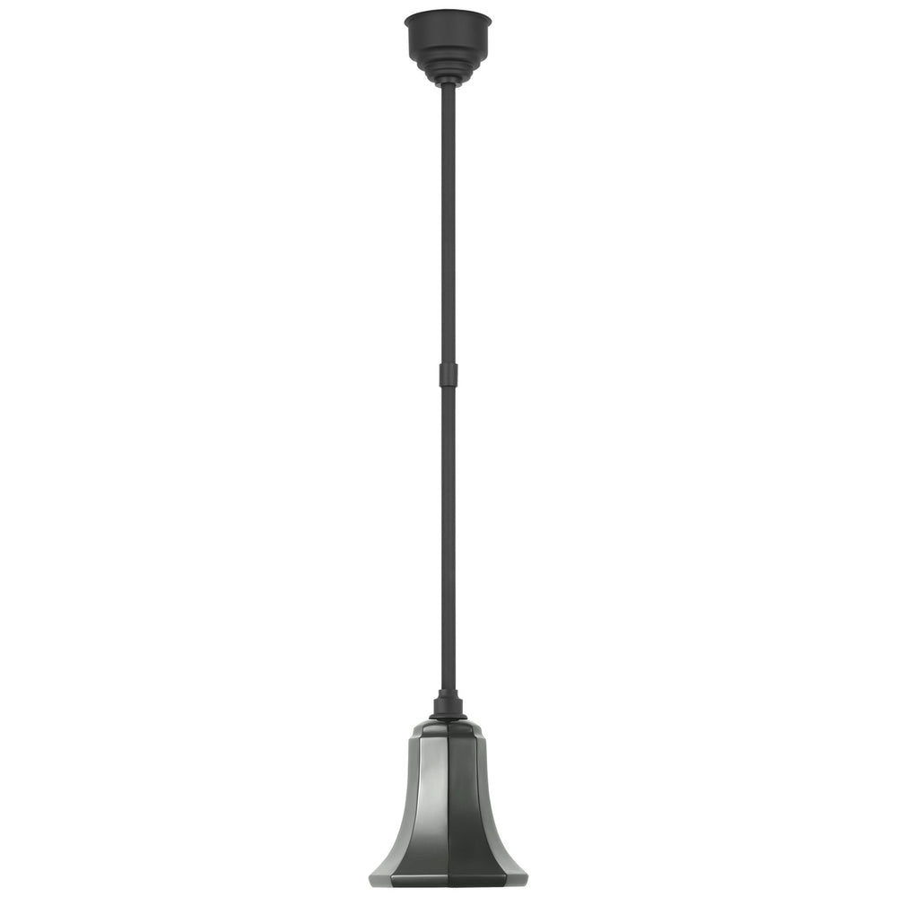 Visual Comfort Signature Canada - LED Pendant - Academy Barn Light - Matte Black- Union Lighting Luminaires Decor