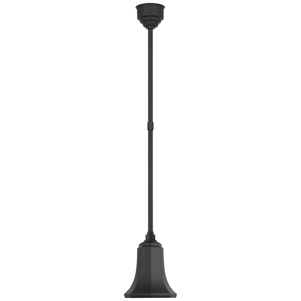 Visual Comfort Signature Canada - LED Pendant - Academy Barn Light - Matte Black- Union Lighting Luminaires Decor