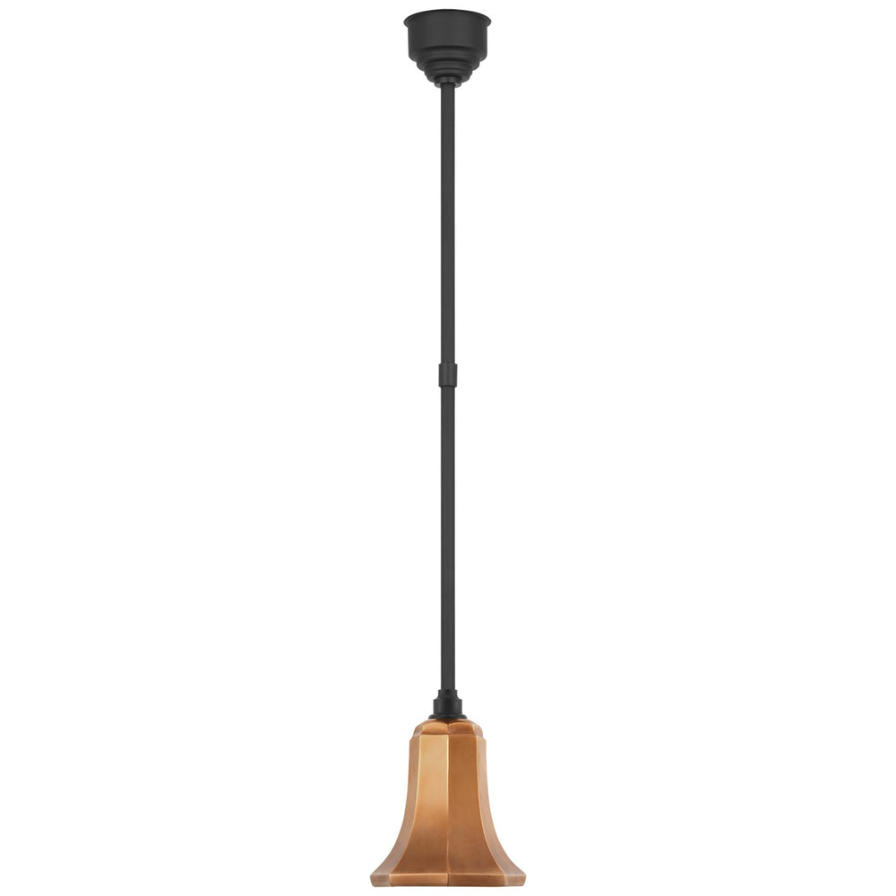 Visual Comfort Signature Canada - LED Pendant - Academy Barn Light - Matte Black- Union Lighting Luminaires Decor