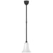 Visual Comfort Signature Canada - LED Pendant - Academy Barn Light - Matte Black- Union Lighting Luminaires Decor