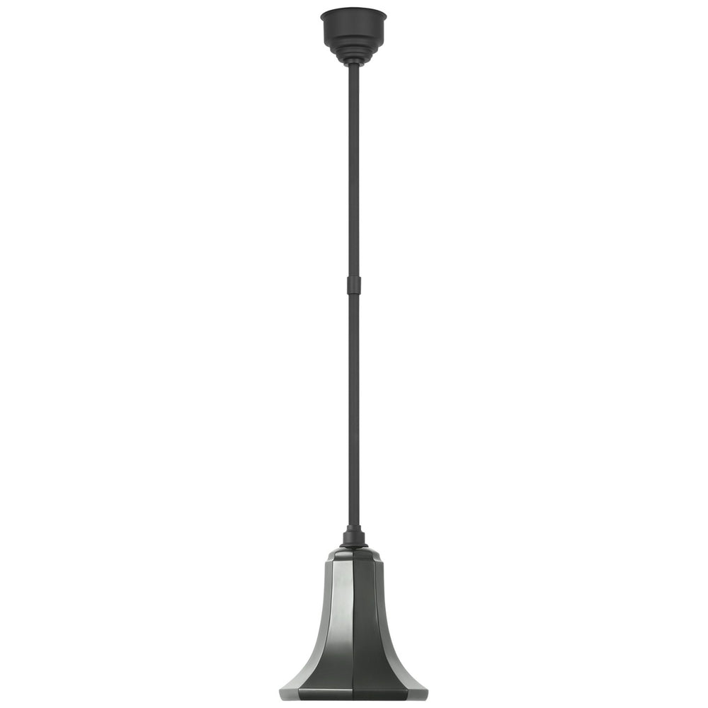 Visual Comfort Signature Canada - LED Pendant - Academy Barn Light - Matte Black- Union Lighting Luminaires Decor