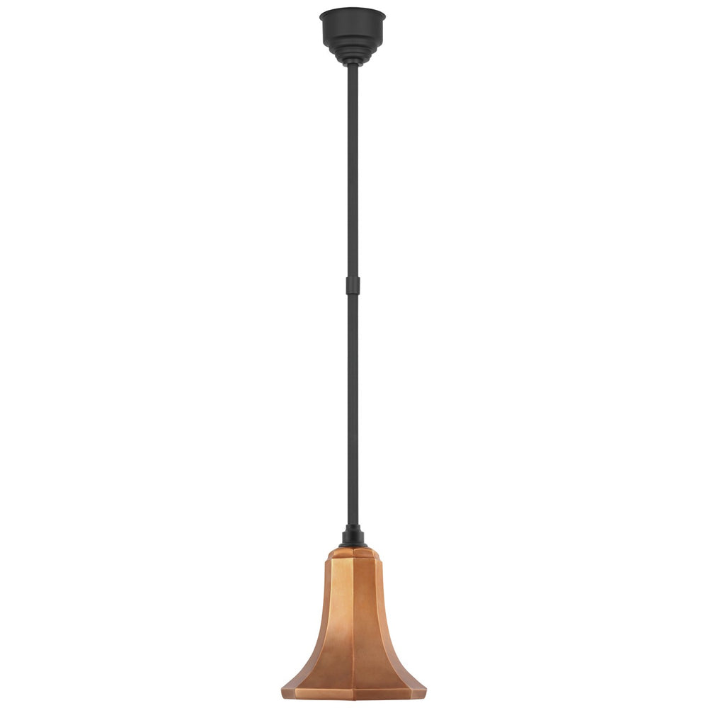 Visual Comfort Signature Canada - LED Pendant - Academy Barn Light - Matte Black- Union Lighting Luminaires Decor