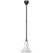Visual Comfort Signature Canada - LED Pendant - Academy Barn Light - Matte Black- Union Lighting Luminaires Decor