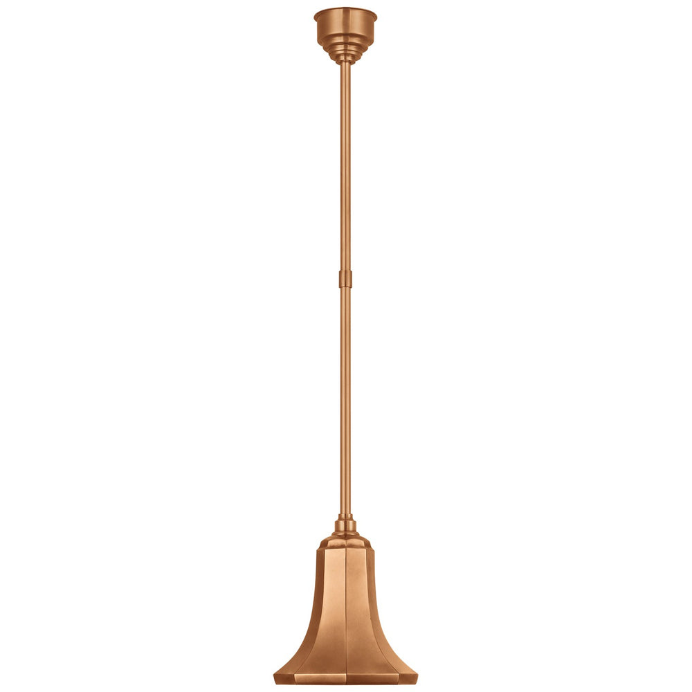 Visual Comfort Signature Canada - LED Pendant - Academy Barn Light - Soft Copper- Union Lighting Luminaires Decor