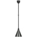 Visual Comfort Signature Canada - LED Pendant - Academy Barn Light - Matte Black- Union Lighting Luminaires Decor