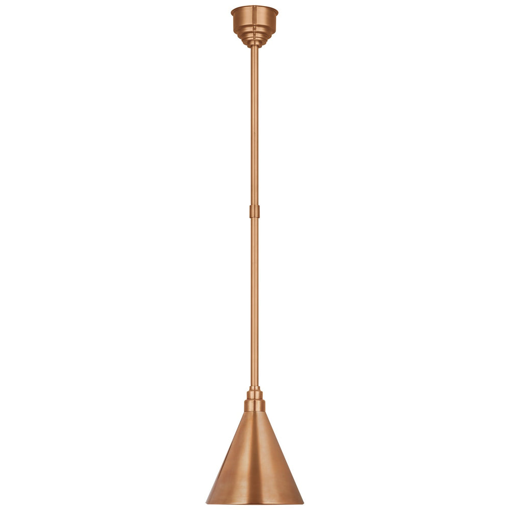 Visual Comfort Signature Canada - LED Pendant - Academy Barn Light - Soft Copper- Union Lighting Luminaires Decor