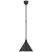 Visual Comfort Signature Canada - LED Pendant - Academy Barn Light - Matte Black- Union Lighting Luminaires Decor