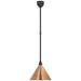 Visual Comfort Signature Canada - LED Pendant - Academy Barn Light - Matte Black- Union Lighting Luminaires Decor