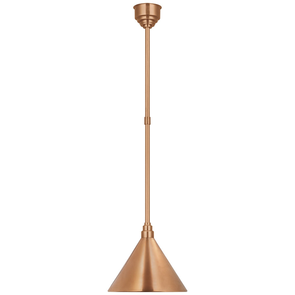 Visual Comfort Signature Canada - LED Pendant - Academy Barn Light - Soft Copper- Union Lighting Luminaires Decor
