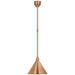 Visual Comfort Signature Canada - LED Pendant - Academy Barn Light - Soft Copper- Union Lighting Luminaires Decor