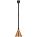 Visual Comfort Signature Canada - LED Pendant - Academy Barn Light - Matte Black- Union Lighting Luminaires Decor