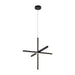 Matteo Canada - Three Light Pendant - Crosley - Matte Black- Union Lighting Luminaires Decor