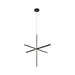 Matteo Canada - Three Light Pendant - Crosley - Matte Black- Union Lighting Luminaires Decor