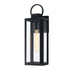 Matteo Canada - One Light Outdoor Wall Mount - Crosby - Matte Black- Union Lighting Luminaires Decor