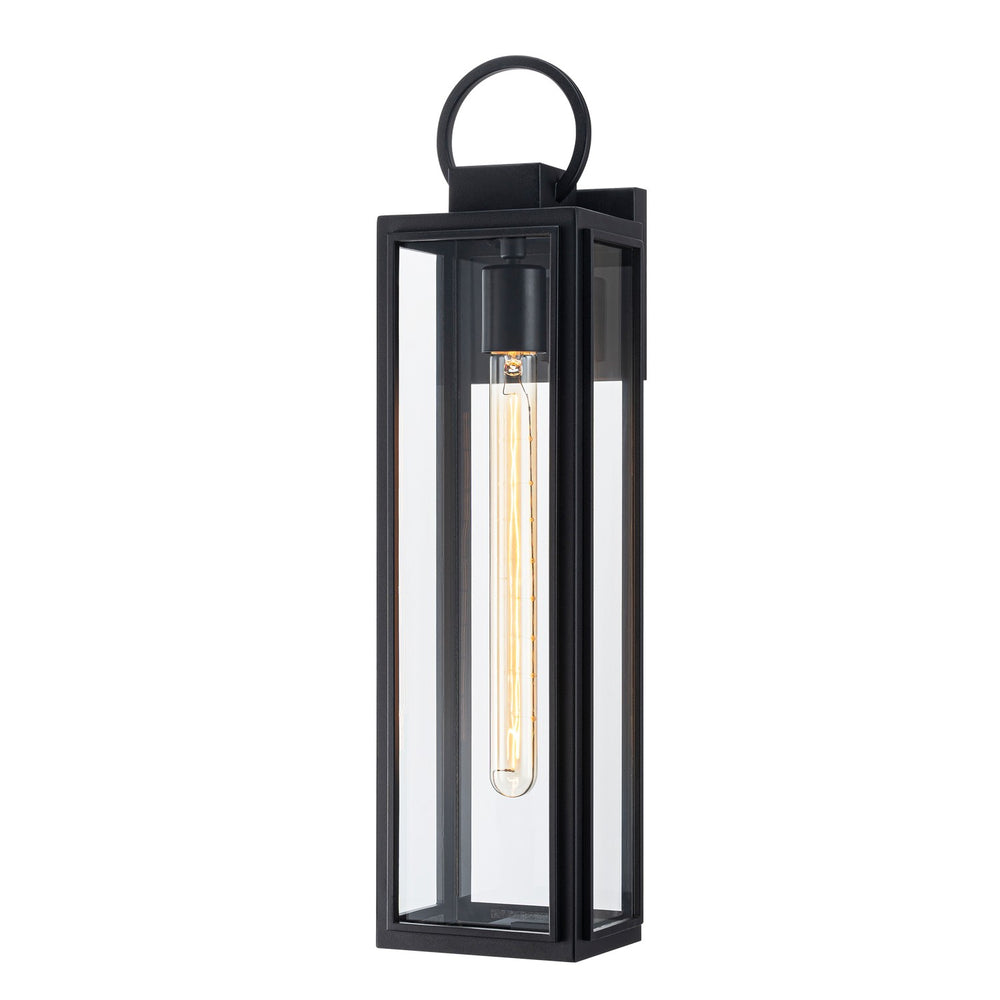 Matteo Canada - One Light Outdoor Wall Mount - Crosby - Matte Black- Union Lighting Luminaires Decor