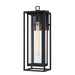 Matteo Canada - One Light Outdoor Lantern - Stratford - Matte Black- Union Lighting Luminaires Decor