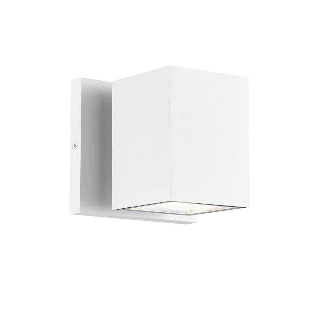 Matteo Canada - One Light Wall Sconce - Kubular - Matte White- Union Lighting Luminaires Decor