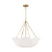 Visual Comfort Studio Canada - Three Light Chandelier - Stassi - Burnished Brass- Union Lighting Luminaires Decor