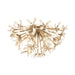 Corbett Lighting Canada - Four Light Semi Flush Mount - Corfu - Ivory Coco- Union Lighting Luminaires Decor