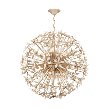 Corbett Lighting Canada - Ten Light Chandelier - Corfu - Ivory Coco- Union Lighting Luminaires Decor