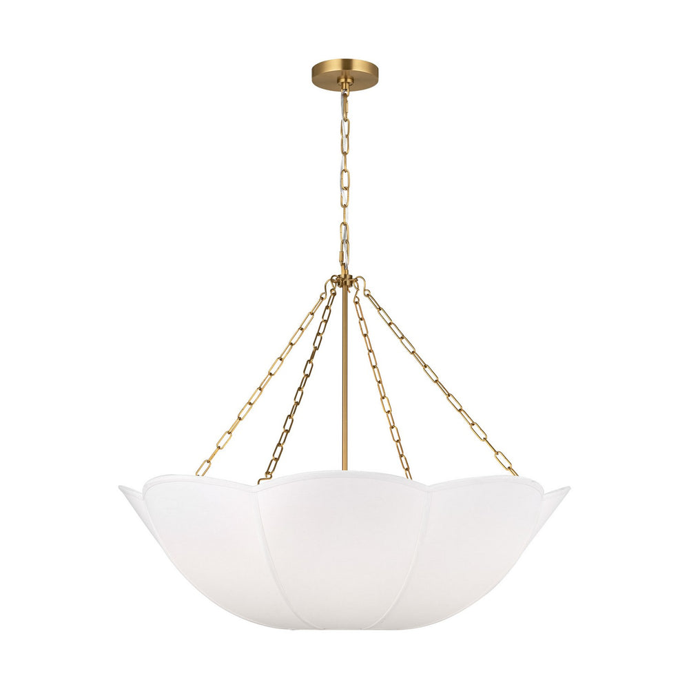 Visual Comfort Studio Canada - Four Light Chandelier - Stassi - Burnished Brass- Union Lighting Luminaires Decor