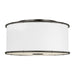 Visual Comfort Studio Canada - Two Light Flush Mount - Aldric - Aged Iron- Union Lighting Luminaires Decor