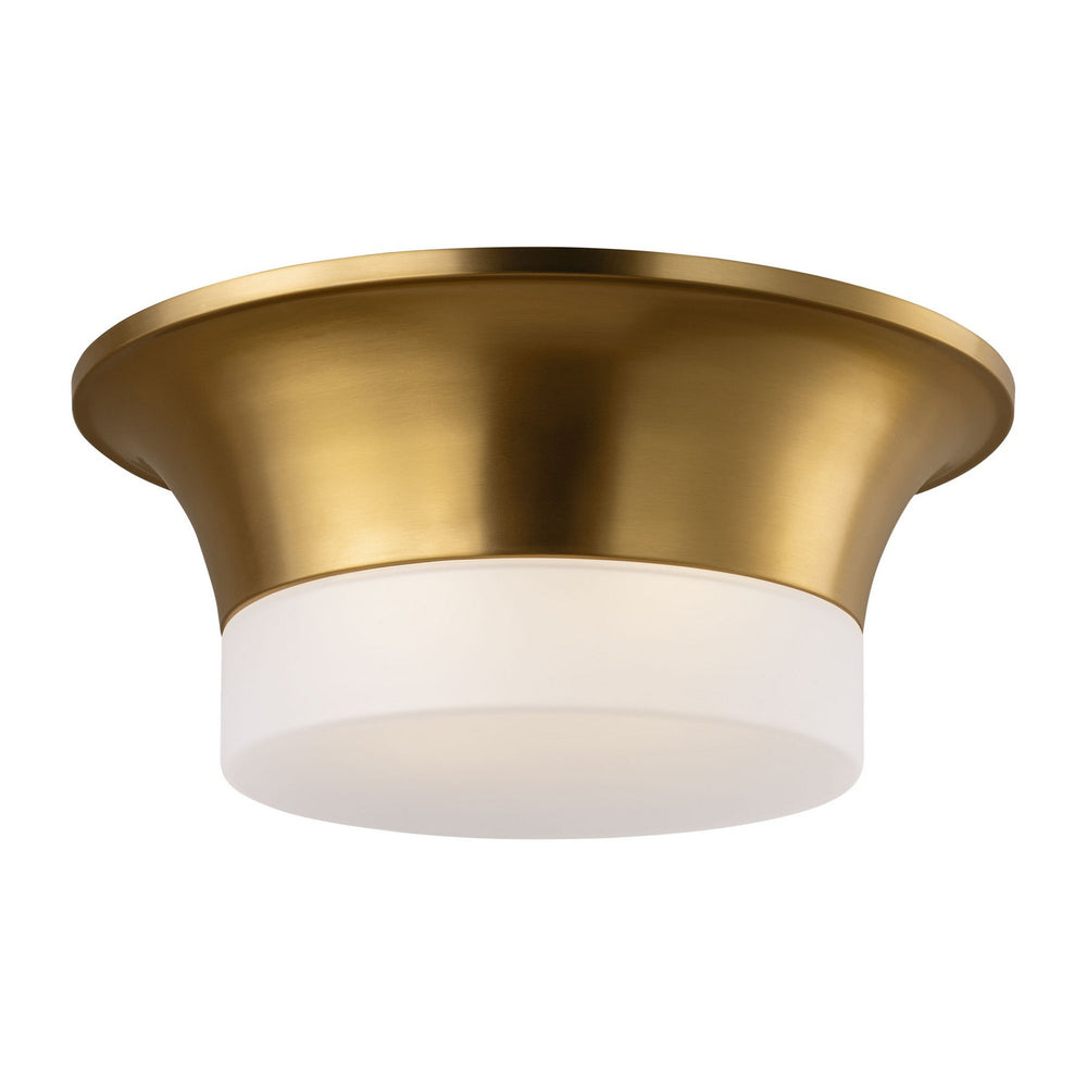 Visual Comfort Studio Canada - Two Light Flush Mount - Sina - Burnished Brass- Union Lighting Luminaires Decor