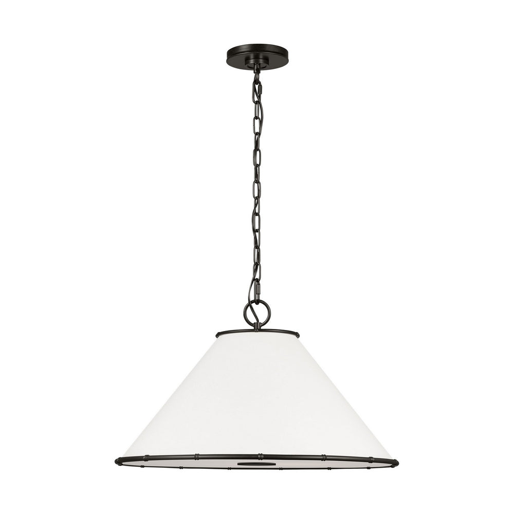 Visual Comfort Studio Canada - Two Light Pendant - Aldric - Aged Iron- Union Lighting Luminaires Decor