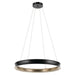 Kichler Canada - LED Chandelier - Larousse - Black- Union Lighting Luminaires Decor