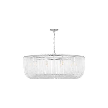 Visual Comfort Studio Canada - Ten Light Pendant - Pierce - Polished Nickel- Union Lighting Luminaires Decor