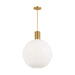 Visual Comfort Studio Canada - One Light Pendant - Colewood - Satin Brass- Union Lighting Luminaires Decor
