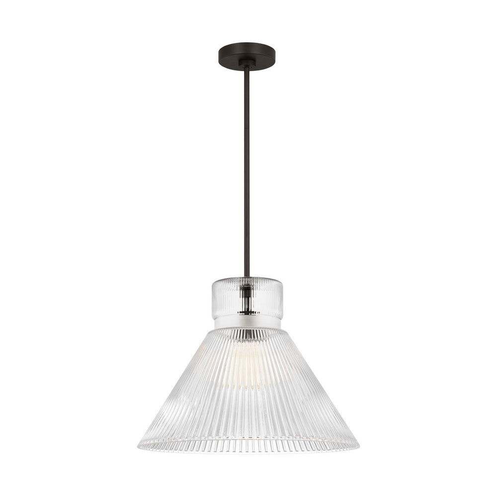 Visual Comfort Studio Canada - One Light Pendant - Liouet - Midnight Black- Union Lighting Luminaires Decor