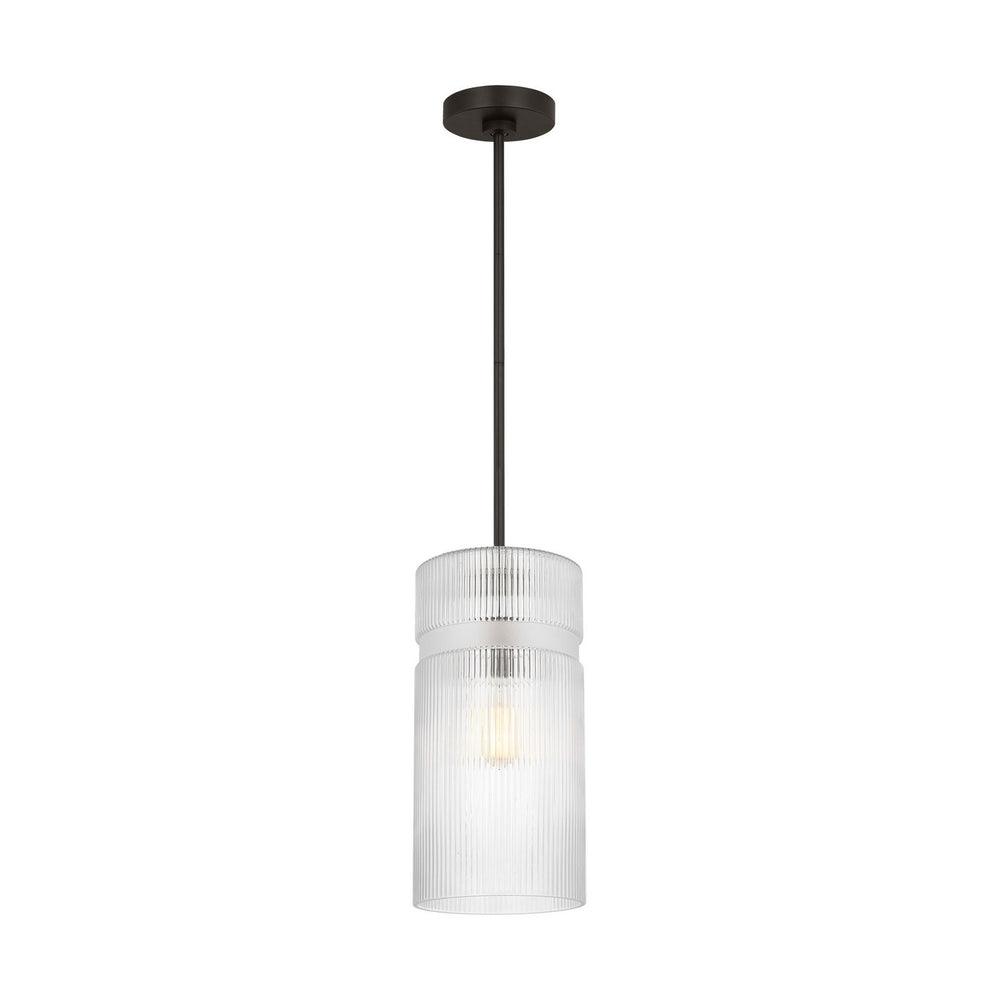 Visual Comfort Studio Canada - One Light Pendant - Liouet - Midnight Black- Union Lighting Luminaires Decor
