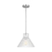 Visual Comfort Studio Canada - One Light Pendant - Liouet - Brushed Nickel- Union Lighting Luminaires Decor