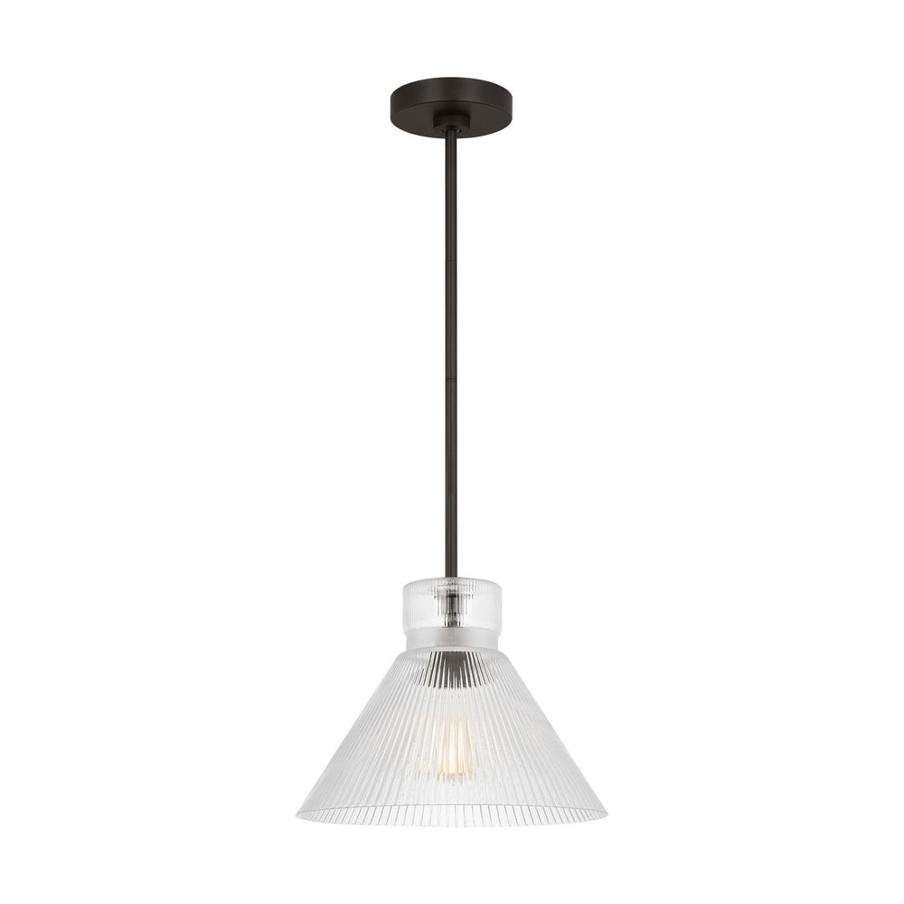 Visual Comfort Studio Canada - One Light Pendant - Liouet - Midnight Black- Union Lighting Luminaires Decor