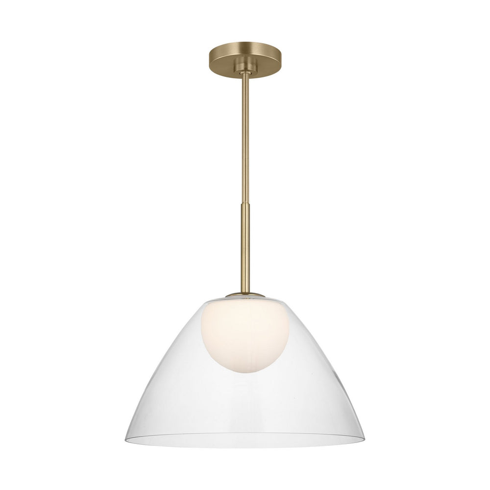 Visual Comfort Studio Canada - One Light Pendant - Suma - Satin Brass- Union Lighting Luminaires Decor