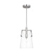 Visual Comfort Studio Canada - One Light Pendant - Crofton - Brushed Nickel- Union Lighting Luminaires Decor