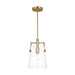 Visual Comfort Studio Canada - One Light Pendant - Crofton - Satin Brass- Union Lighting Luminaires Decor