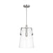 Visual Comfort Studio Canada - One Light Pendant - Crofton - Brushed Nickel- Union Lighting Luminaires Decor