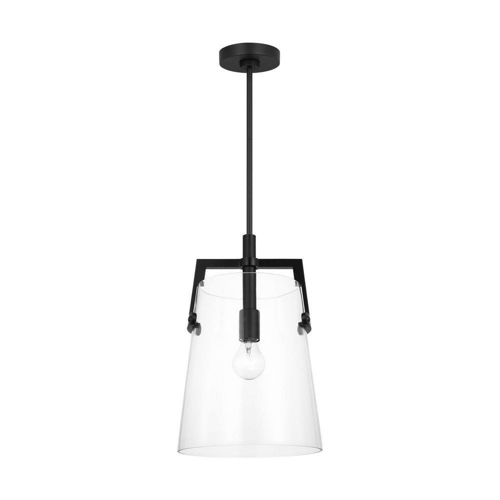 Visual Comfort Studio Canada - One Light Pendant - Crofton - Midnight Black- Union Lighting Luminaires Decor