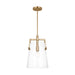 Visual Comfort Studio Canada - One Light Pendant - Crofton - Satin Brass- Union Lighting Luminaires Decor